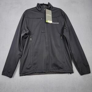 Eddie Bauer Jacket Mens Large Weather Resist Soft Shell Duke Behavioral Health